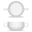 Чашка суповая с ручками, stackable 250 мл d 14,6 см, серия Form 6200, BAUSCHER (Германия)