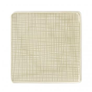 Тарелка квадратная, 22 х 22 см, без рима, серия Mesh 11770-Cream, ROSENTHAL (Германия)