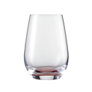 Стакан 397 мл, хрустальное стекло, цвет дна красный, серия Vina Touch, ZWIESEL (Германия)