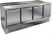 Стол для салатов SLE2-1111GN (1/6) с крышкой