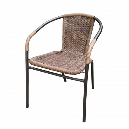Плетеный стул из искусственного ротанга Асоль TLH-037A-R2 Cappuccino