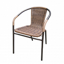 Плетеный стул из искусственного ротанга Асоль TLH-037A-R2 Cappuccino