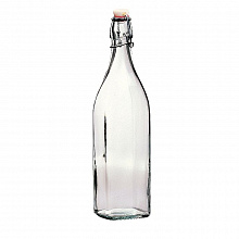 Бутылка 1,0 л. с пробкой