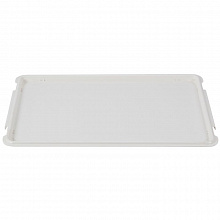 Крышка для контейнера для теста 660*460 мм. белая, поликарбонат Cambro