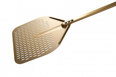 Лопата для пиццы прямоуг. перфорир. 36*36 см. l=150 см. алюм. Gimetal