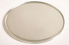 Поднос круглый d=40 см. для пиццы с бортиком, алюм. Gimetal