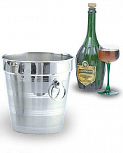 Ведро для шампанского нерж. 3,8 л. 20*20 см. MGSteel