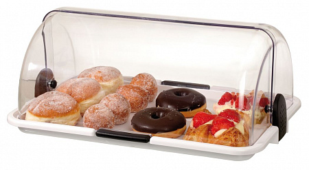 Поднос сервировочный 47*31,5 см. h=19,5 см. с крышкой Roll-Top, пласт. BARTSCHER