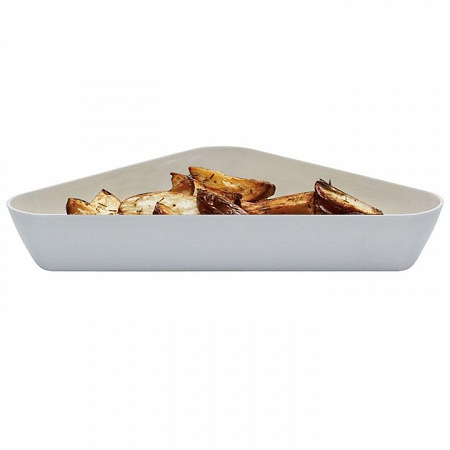 Салатник треугольный 2,8л. белый Cambro
