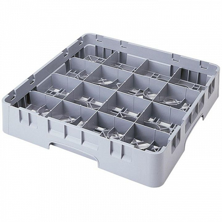 Стойка для чашек полного размера с 16 отделениями, серая Cambro