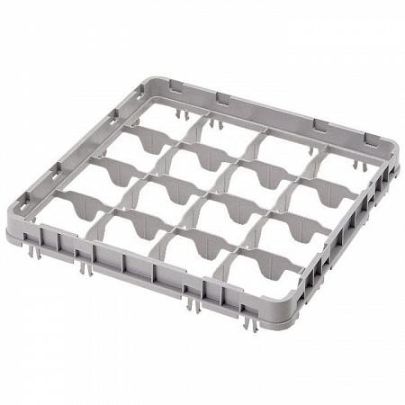 Стойка к баз. кас. для мойки 16-ячеек 1/2 высоты, серая Cambro