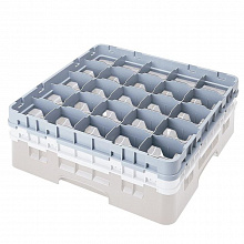 Стойка к баз. кас. для мойки 25-ячеек 1/2 высоты, серая Cambro