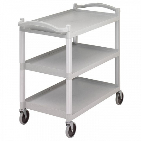 Тележка подсобная, серая в крапинку Cambro