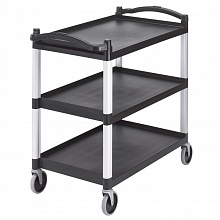 Тележка подсобная, черная Cambro
