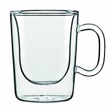 Кружка 300 мл. d=87, h=115 мм с двойными стенками Thermic Glass Caffe Aroma /2/