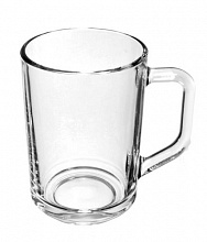 Кружка 330 мл. d=77, h=112 мм прозрач. Green tea /20/900/