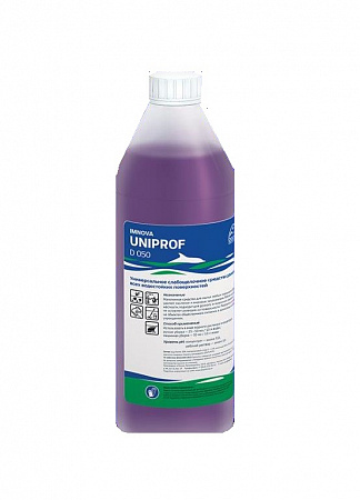 Средство моющее для мойки всех водостойких поверхностей 1л. Dolphin Imnova UniProf /12/ ph 8