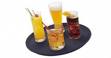 Поднос прорез. овал. 56*68,5см Camtread черный Cambro