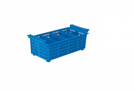Емкость для столовых приборов 8 секций 43*20,5*14 см. Inox Macel