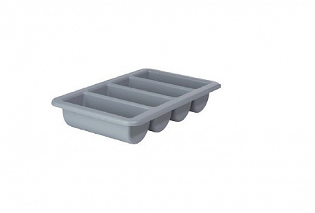 Емкость для столовых приборов 4 секции 53*33*10 см. Inox Macel