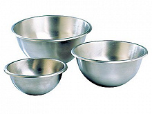 Миска 1,9 л. d=20, h=9 см. глуб. нерж. Matfer