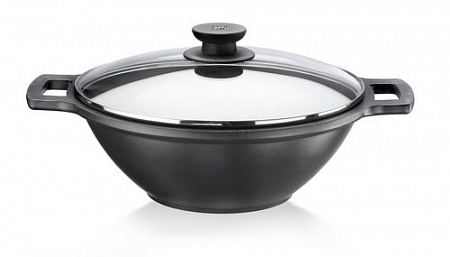 Сковорода d=32 см. алюм.с антиприг.покр.WOK (индукция) Efficient Pinti (272032)