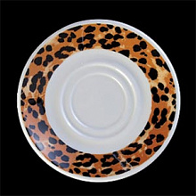 LEOPARD - Double Well Saucer 12 cm