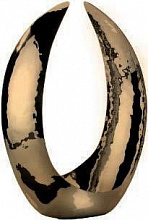 ZIEHER WINGS Салатник 34х22 см, h=48 см, н/ст, цвет золотой