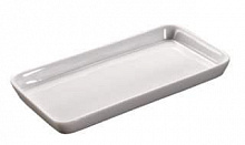 ZIEHER Base Блюдо прямоугольное 14х9 см, фарфор